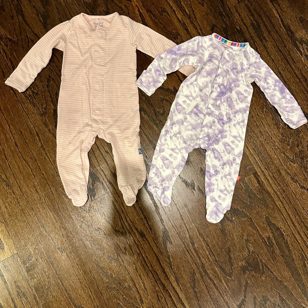 Magnetic Me Footed Pajamas (3-6m)